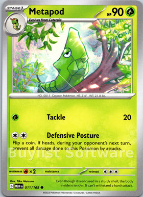 Metapod [011/165] [Scarlet & Violet 151]