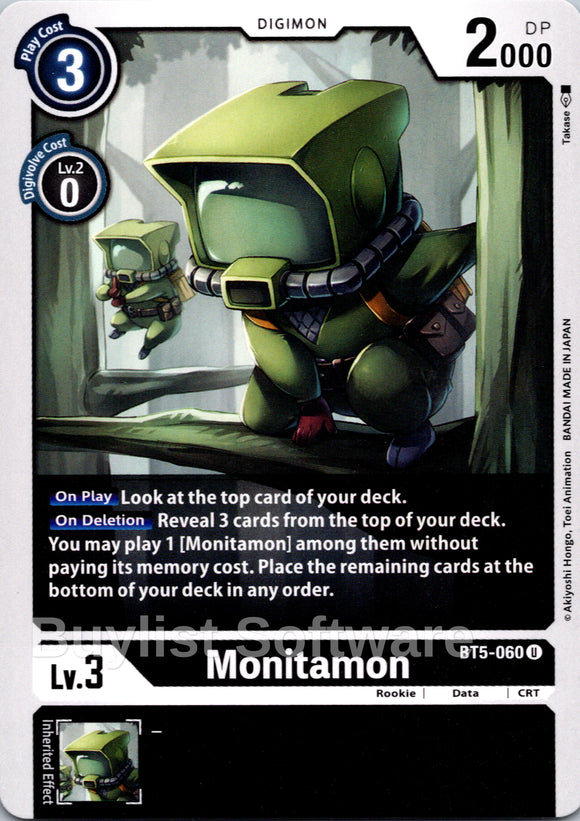 Monitamon [BT5-060] [Battle of Omni]