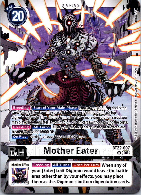 Mother Eater [BT22-007] [Cyber Eden]