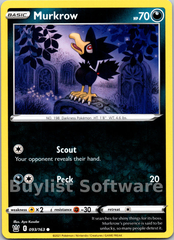Murkrow [093/163] [Battle Styles]