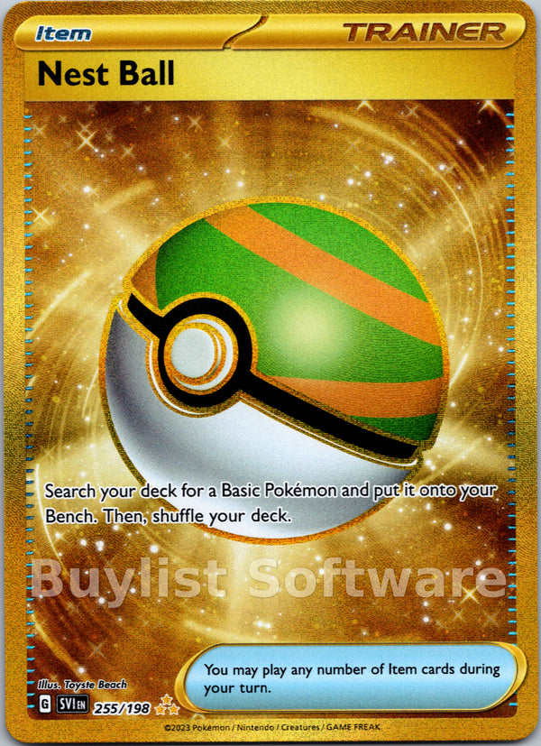 Nest Ball [255/198] [Scarlet & Violet Base Set] Holofoil