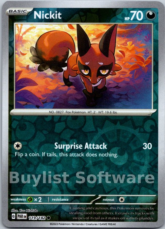 Nickit [119/182] [Paradox Rift] Reverse Holofoil