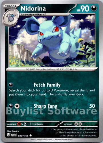 Nidorina [030/165] [Scarlet & Violet 151]