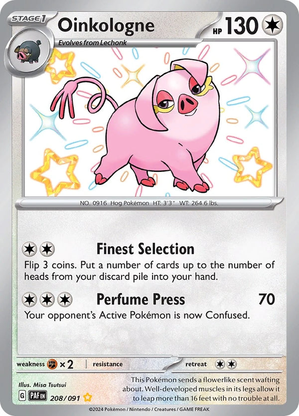 Oinkologne [208/091] [Paldean Fates] Holofoil