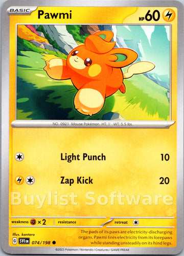 Pawmi [074/198] [Scarlet & Violet Base Set]