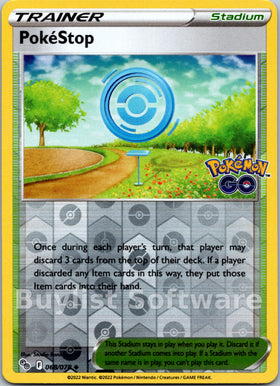 PokeStop [068/078] [Pokemon GO] Reverse Holofoil