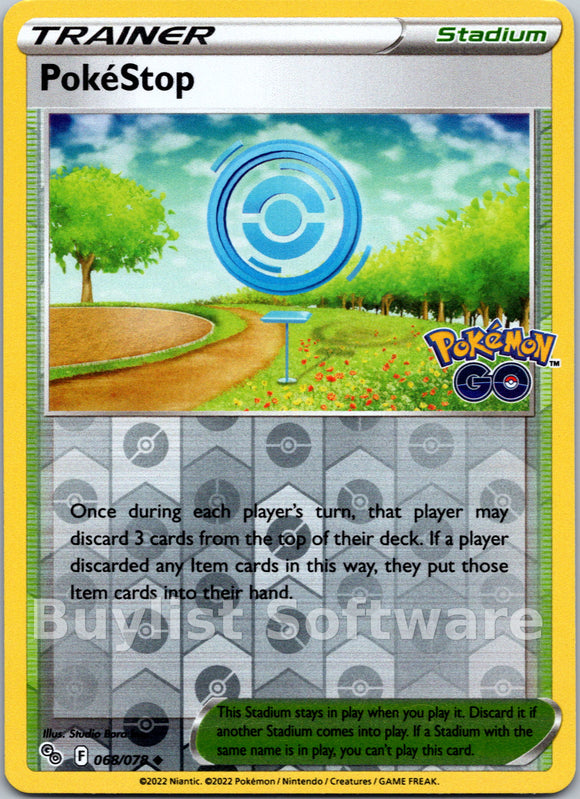 PokeStop [068/078] [Pokemon GO] Reverse Holofoil