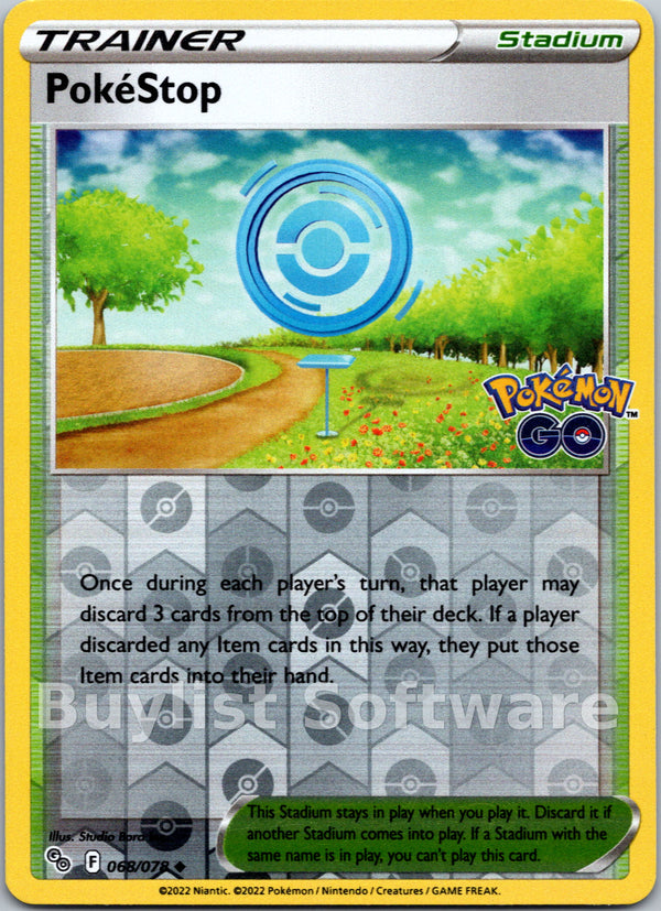 PokeStop [068/078] [Pokemon GO] Reverse Holofoil