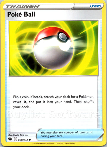 Poke Ball [59/73] [Champion's Path]