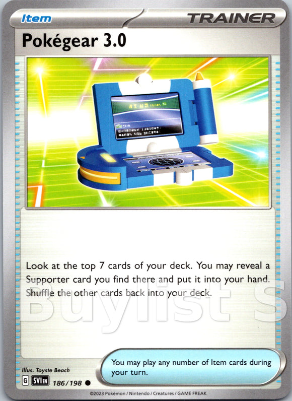 Pokegear 3.0 [186/198] [Scarlet & Violet Base Set]
