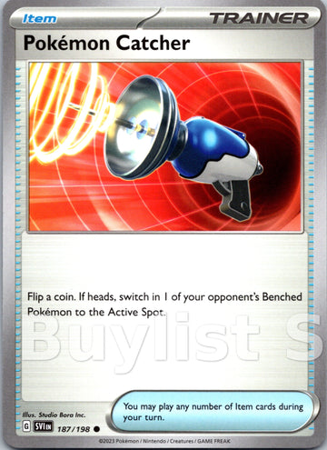 Pokemon Catcher [187/198] [Scarlet & Violet Base Set]
