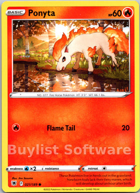 Ponyta [021/189] [Astral Radiance]