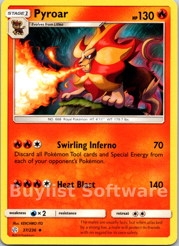 Pyroar [37/236] [Cosmic Eclipse]