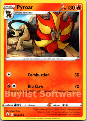 Pyroar [023/203] [Evolving Skies]