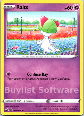 Ralts [059/198] [Chilling Reign]
