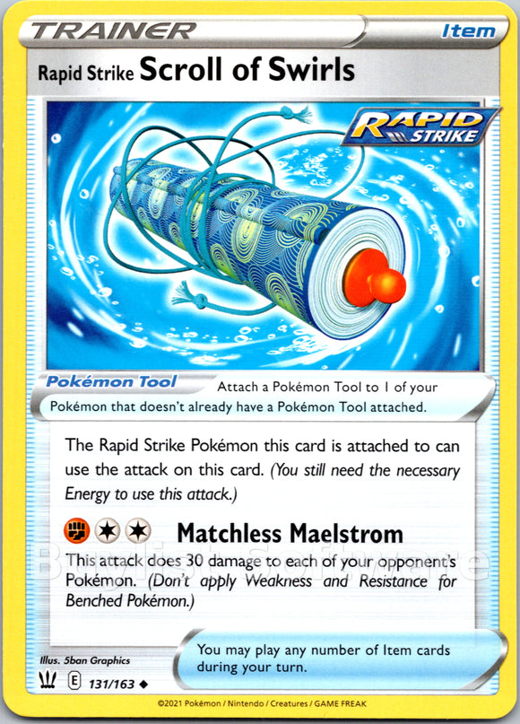 Rapid Strike Scroll of Swirls [131/163] [Battle Styles]