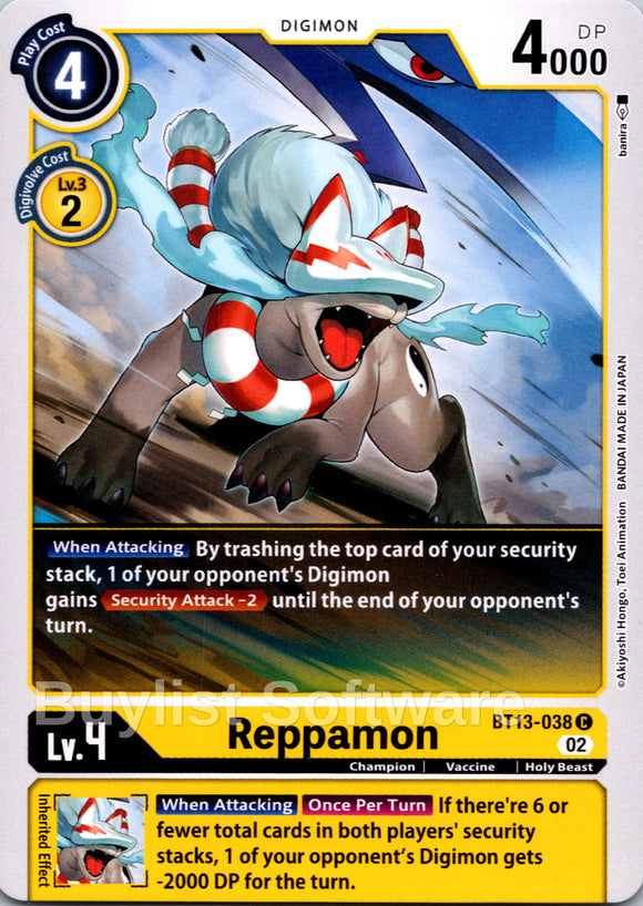 Reppamon [BT13-038] [Versus Royal Knights]
