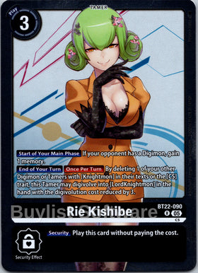 Rie Kishibe [BT22-090] [Cyber Eden] Foil