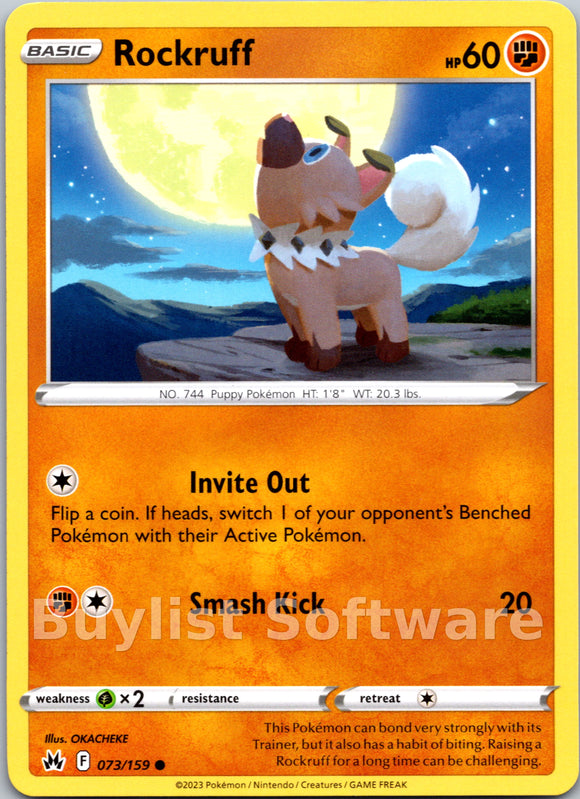 Rockruff [073/159] [Crown Zenith]