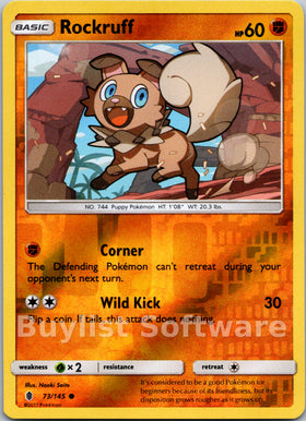 Rockruff [73/145] [Guardians Rising] Reverse Holofoil