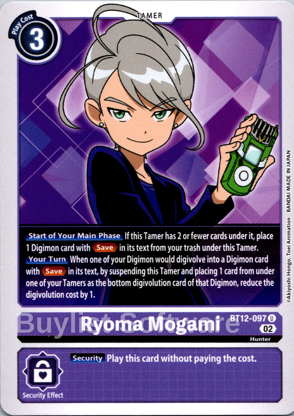 Ryoma Mogami [BT12-097] [Across Time]