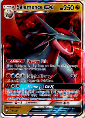 Salamence GX [44/70] [Dragon Majesty] Holofoil