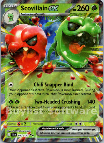 Scovillain ex [022/162] [Temporal Forces] Holofoil