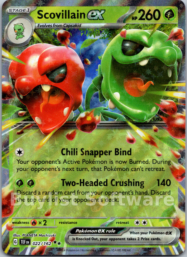 Scovillain ex [022/162] [Temporal Forces] Holofoil