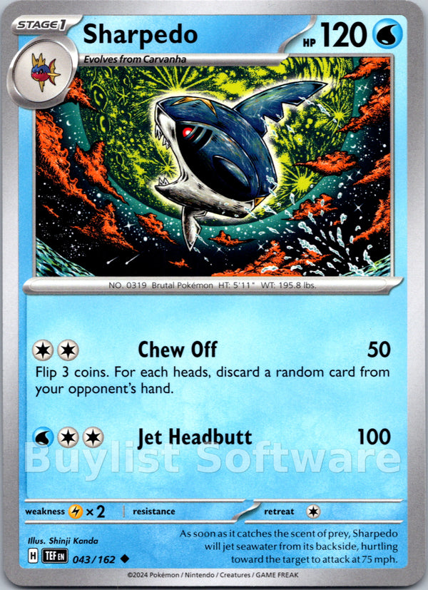 Sharpedo [043/162] [Temporal Forces]