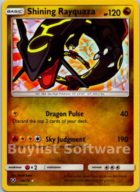Shining Rayquaza [56/73] [Shining Legends] Holofoil