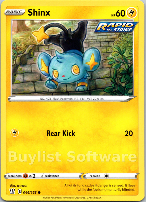 Shinx [046/163] [Battle Styles]