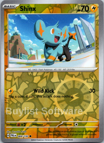 Shinx [069/193] [Paldea Evolved] Reverse Holofoil