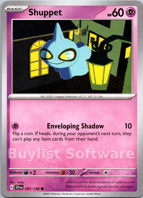 Shuppet [087/198] [Scarlet & Violet Base Set]
