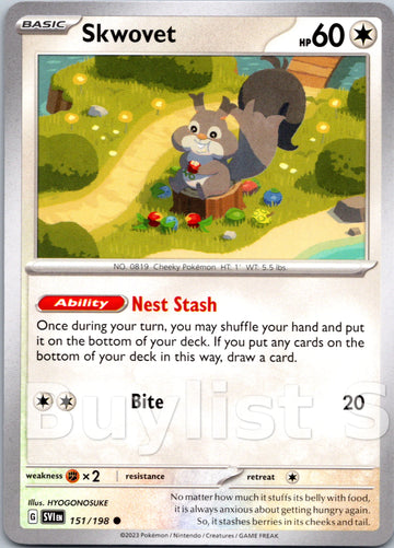 Skwovet [151/198] [Scarlet & Violet Base Set]