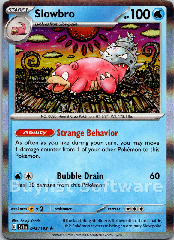Slowbro [043/198] [Scarlet & Violet Base Set] Holofoil