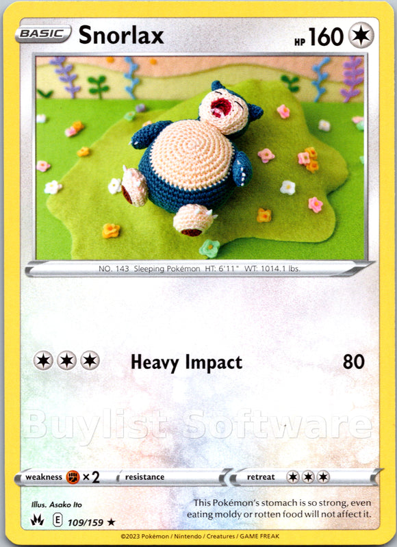 Snorlax [109/159] [Crown Zenith]