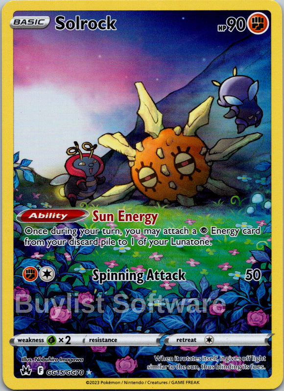 Solrock [GG15/GG70] [ Galarian Gallery] Holofoil