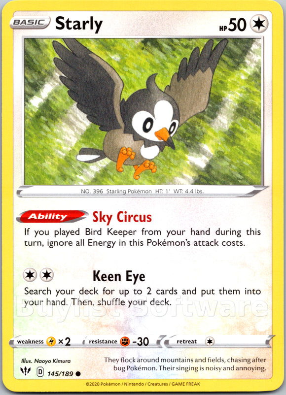 Starly [145/189] [Darkness Ablaze]