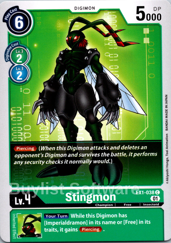 Stingmon [EX1-038] [Classic Collection]