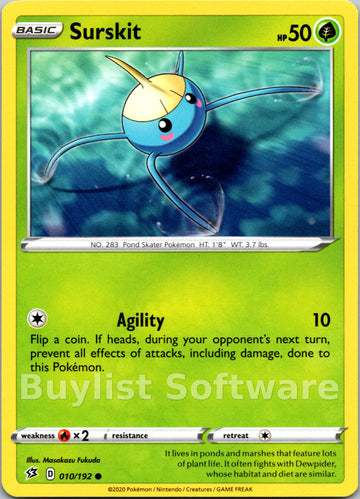 Surskit [010/192] [Rebel Clash]