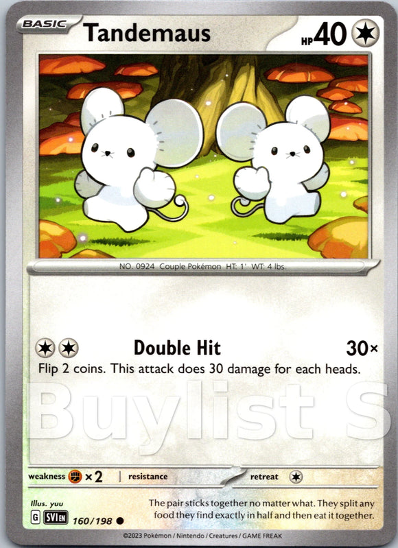 Tandemaus [160/198] [Scarlet & Violet Base Set]