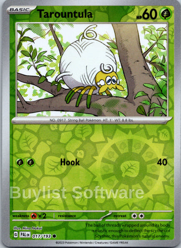 Tarountula [017/193] [Paldea Evolved] Reverse Holofoil