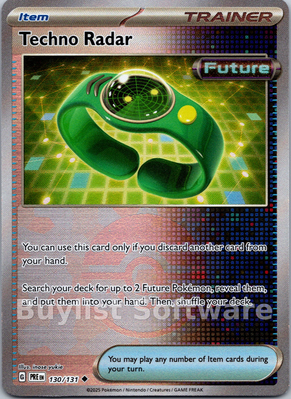 Techno Radar (Poke Ball Pattern) [130/131] [Prismatic Evolutions] Holofoil