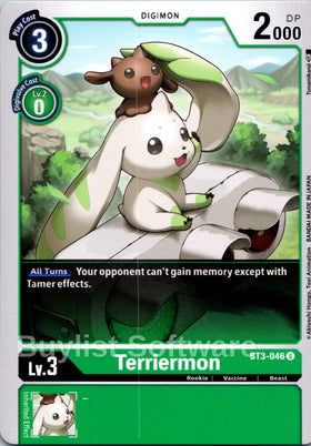 Terriermon [BT3-046] [Release Special Booster 1.5]