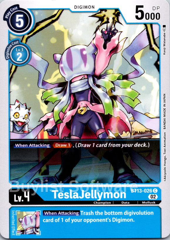 TeslaJellymon [BT13-026] [Versus Royal Knights]