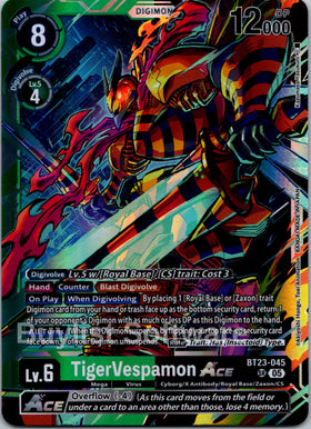 TigerVespamon ACE [BT23-045] [Hackers' Slumber] Foil