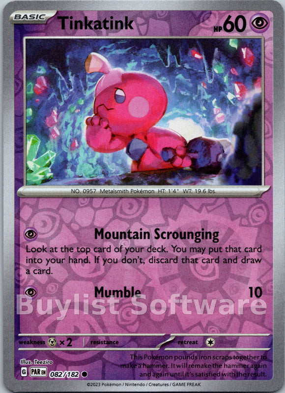 Tinkatink [082/182] [Paradox Rift] Reverse Holofoil