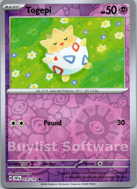 Togepi [070/191] [Surging Sparks] Reverse Holofoil