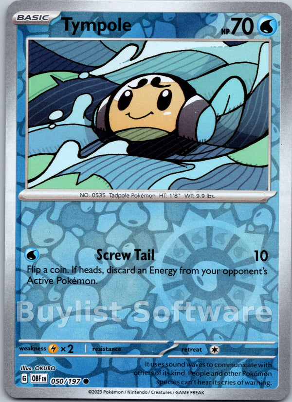 Tympole [050/197] [Obsidian Flames] Reverse Holofoil