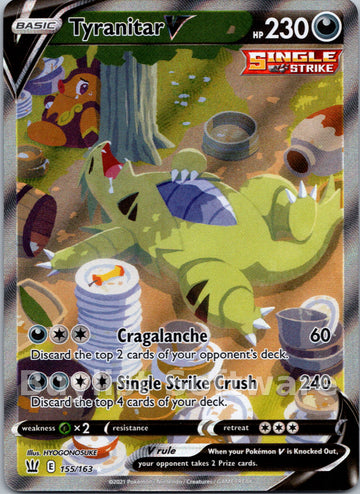 Tyranitar V [155/163] [Battle Styles] Holofoil